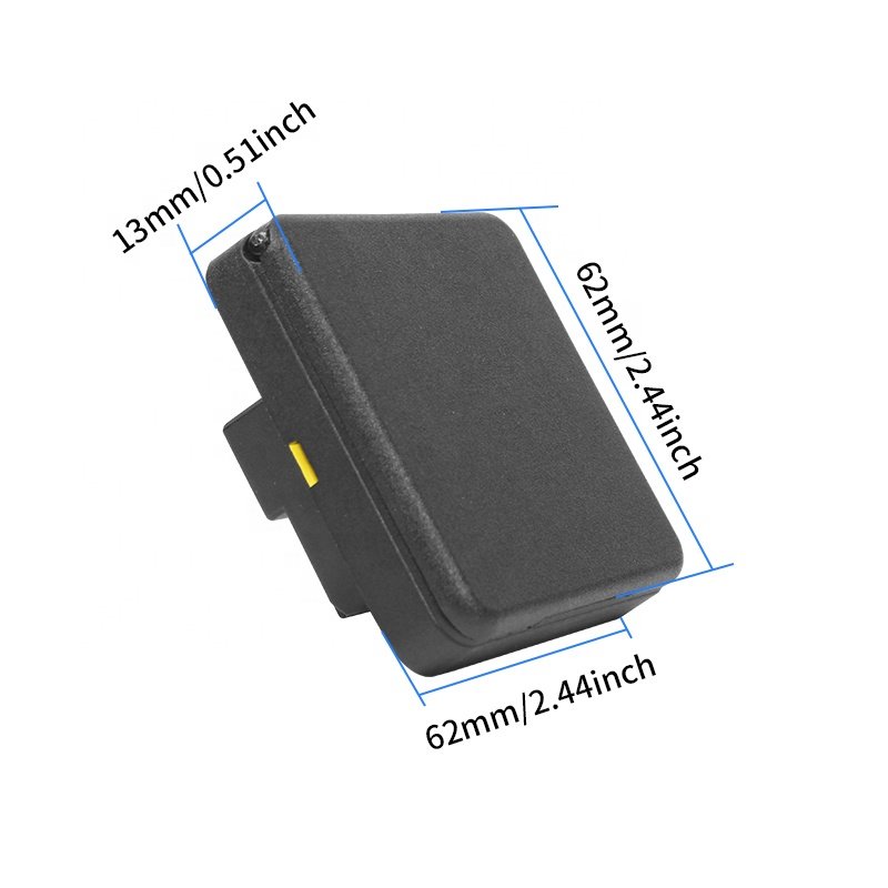 TYTXRV RV Power Outlet Panel with Flip Cover Caravan Waterproof Dustproof Rectangle Socket for Camper Motorhome Boat