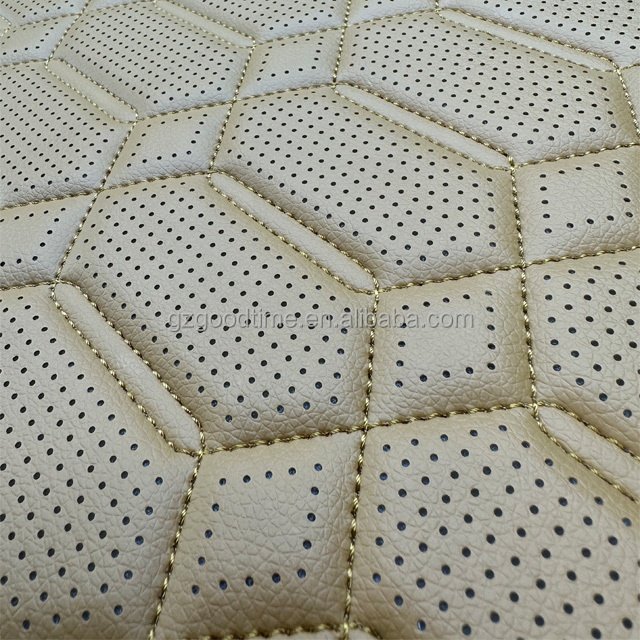 13090 Automotive Interior Leather Punching and Perforating Programming CNC Sewing Machine for Fabric Car Seat Cover