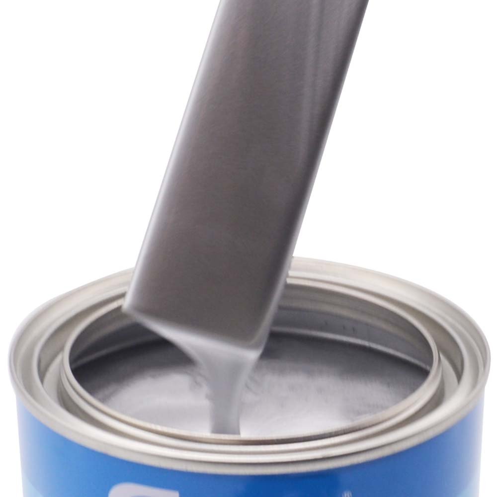 Extra Fine Aluminum 1K Silver Paint Metallic Car Refinish Coat Medium Coarse Auto Body Repair for Metal Plastic Surface