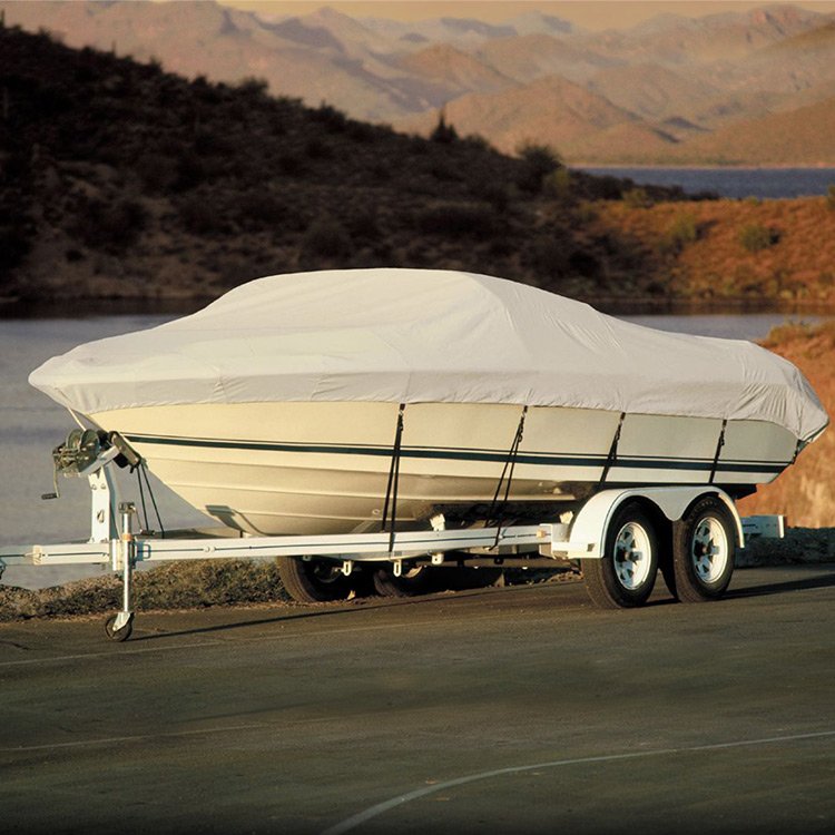 NHCX 14 Years Factory 600D Solution Dyed Boat Cover Waterproof Customize Various Ship Models Boat Cover