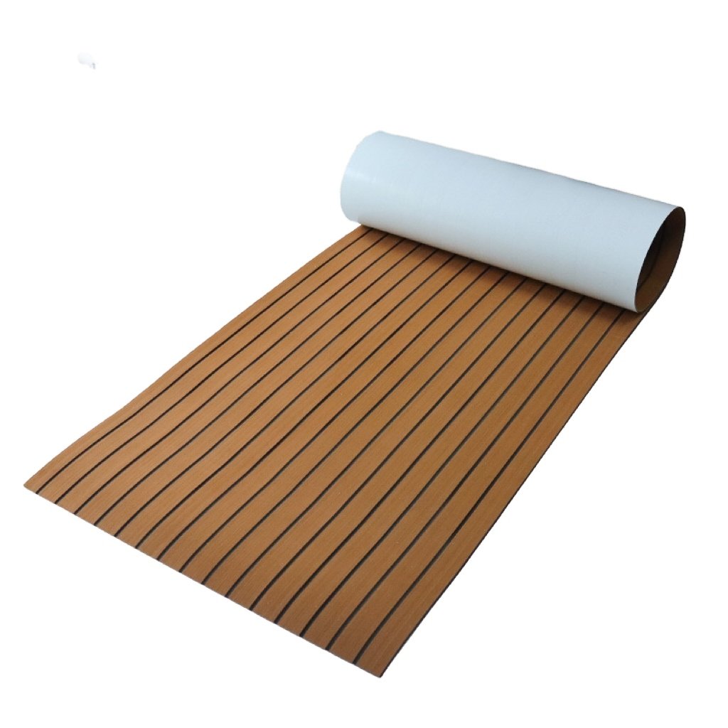 HEROES Modern Design EVA Foam Sheet RV Car Flooring Marine Deck Self-Adhesive Synthetic EVA Foam Marine Decking