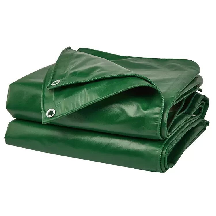 PVC Tarpaulin Manufacturer 650gsm Waterproof Heavy Duty Reinforced Edge Aluminum Grommets PVC HDPE Tarpaulin for Tent