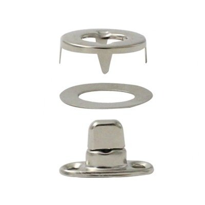 Fishing Boat Covers Brass Accessories Marine Spare Parts Twist-Lock Fastener Cloth-to-Cloth Set (Stainless Steel)