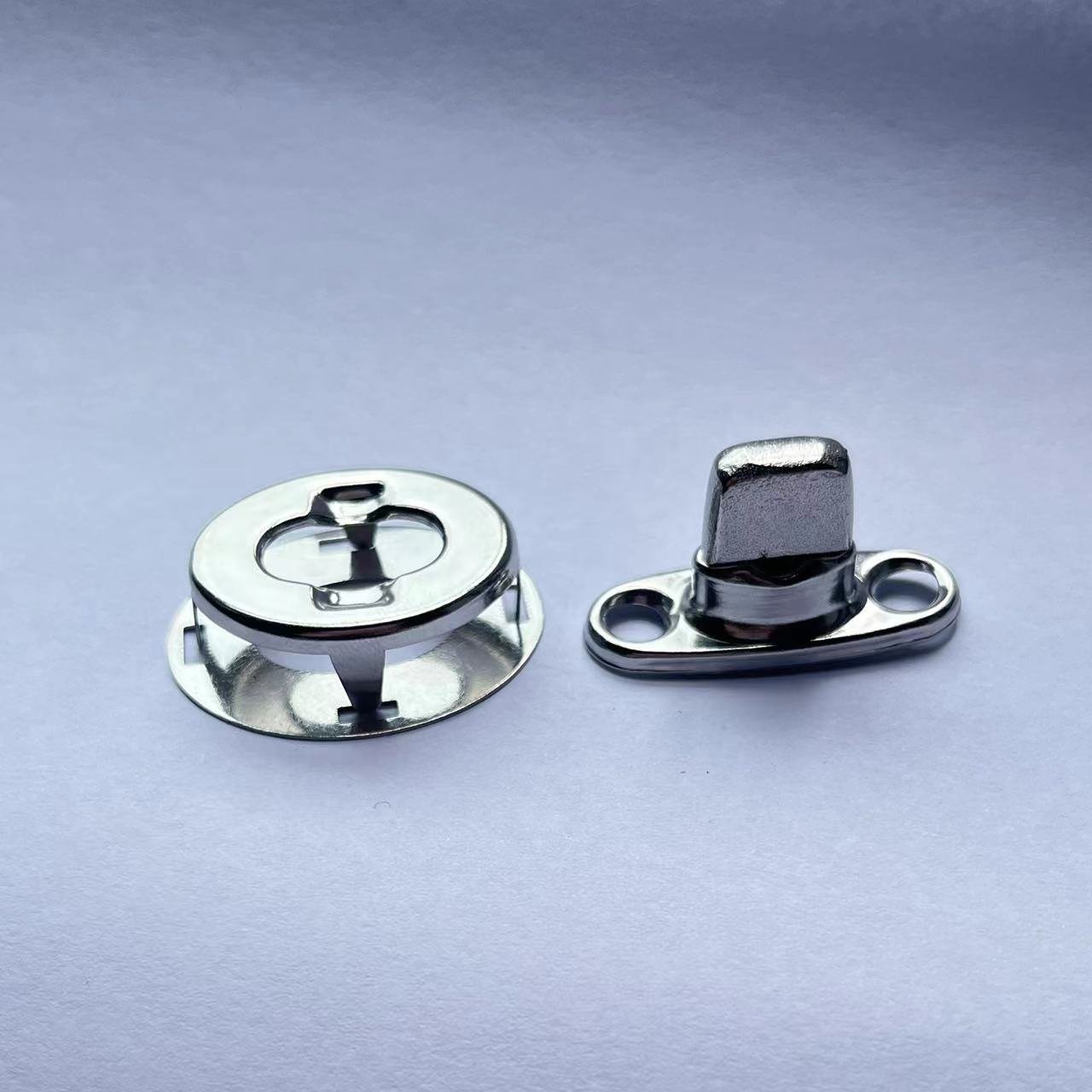 Fishing Boat Covers Brass Accessories Marine Spare Parts Twist-Lock Fastener Cloth-to-Cloth Set (Stainless Steel)