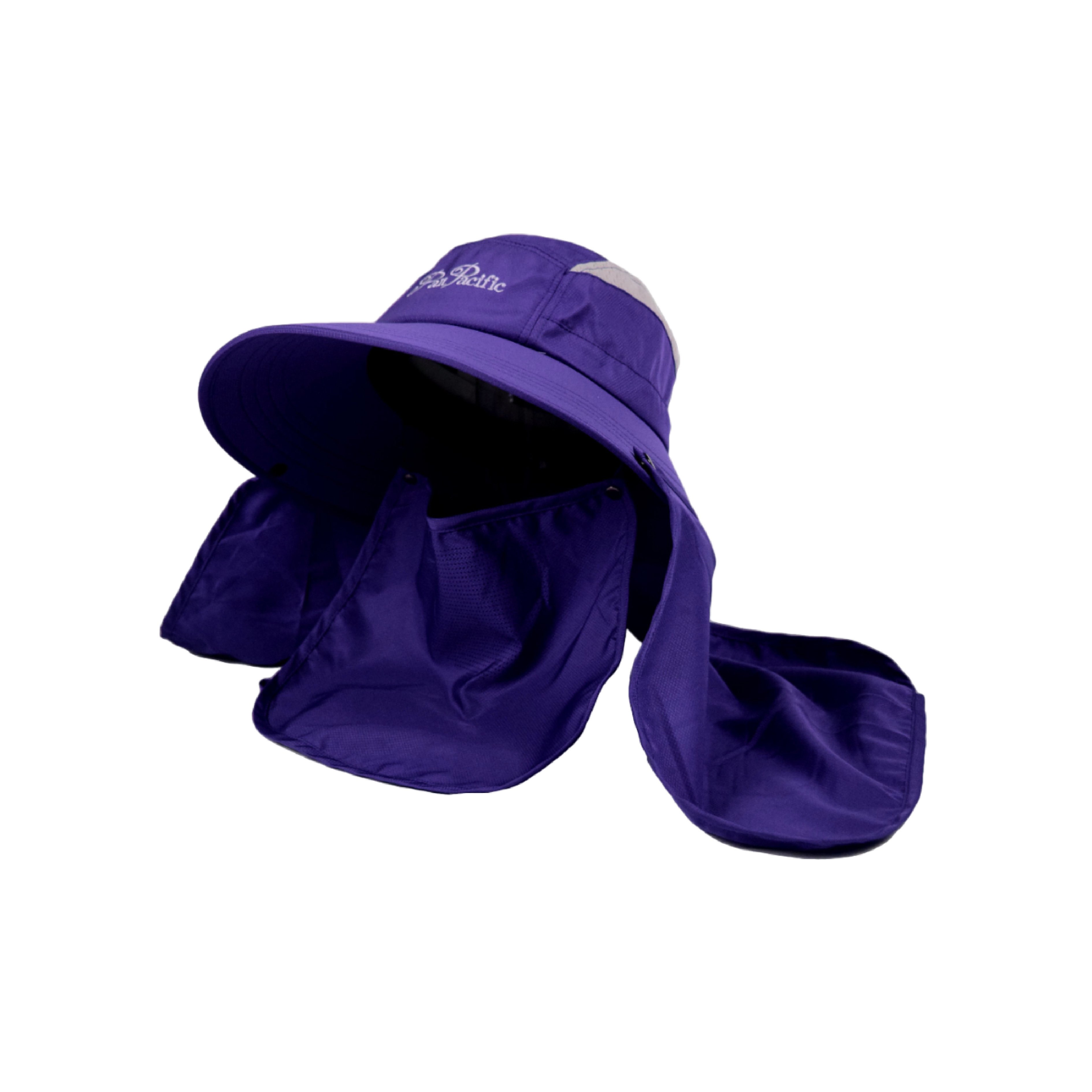 Customized Wide Brim Outdoor Hiking Camping Sun Protection Anti UV Casual Beach Cap With Detachable Face Cover & Neck Flap