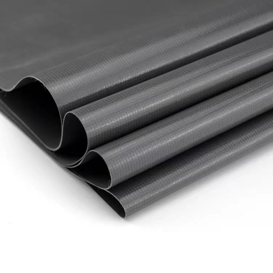 Black Outdoor Protective Cover Tarpaulin for Crop Film, Expandable 300gsm-900GSM Tarpaulin