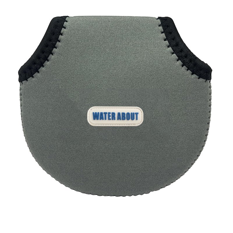 Durable and Elastic Neoprenefor Pressure Buffer Reel Cover Customized LOGO Spinning Protective Fishing Reel Pouch Bag