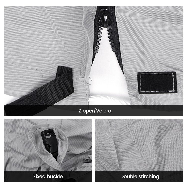 HOMFUL Fabric Custom Anti-UV Jumbo 300D Polyester Boat Cover Waterproof Marine Boat Cover