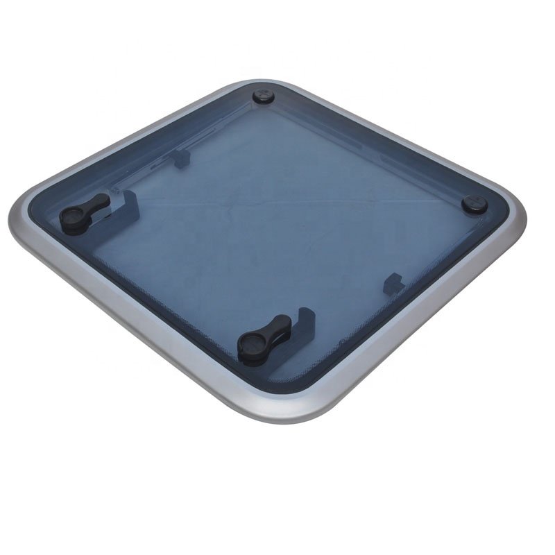 Marine Customized Ship Escape Hatch RV Skylight Window Tempered Glass Boats Yacht RV Aluminum Boat Deck Hatch