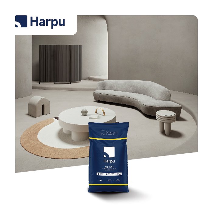 Harpu Micro Cement for Walls/Floors Microcement Paint for Any Surface