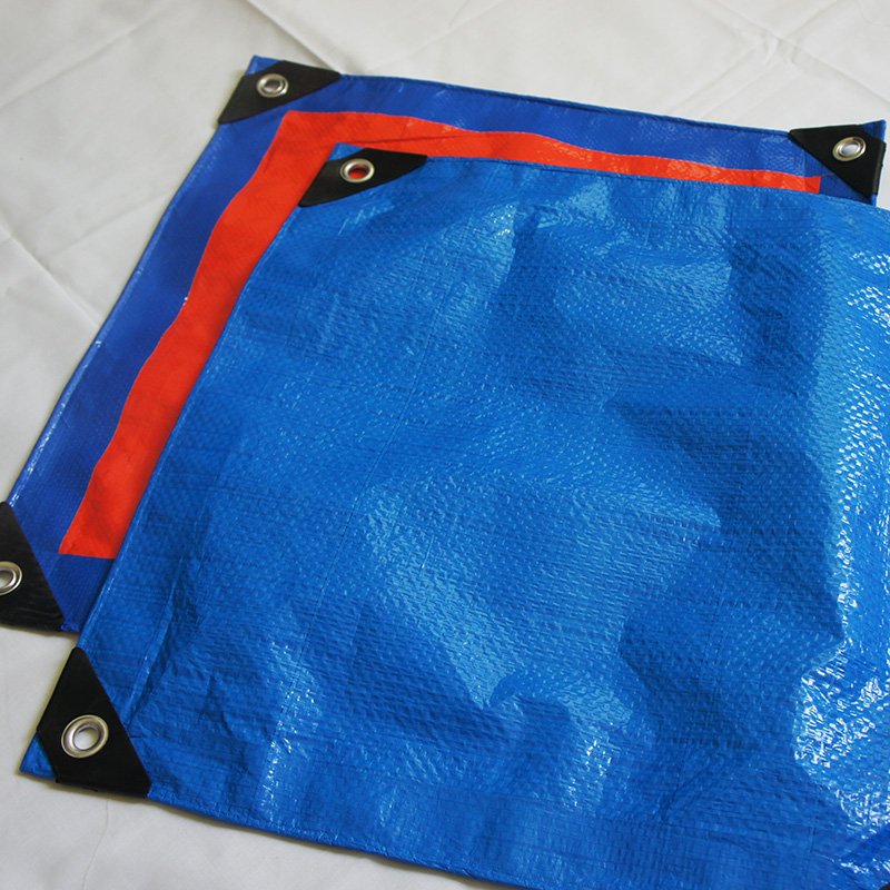 Heavy Duty Canvas Tarp Pe Tarpaulin,Rot, Rip Tear Proof Boat Tarps Covers with Grommets and Reinforced Edges From China Factory