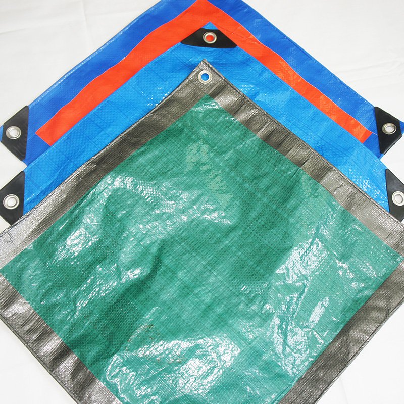 Heavy Duty Canvas Tarp Pe Tarpaulin,Rot, Rip Tear Proof Boat Tarps Covers with Grommets and Reinforced Edges From China Factory