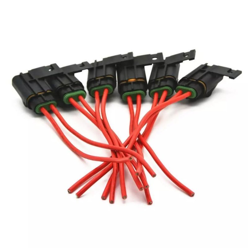 Standard Inline Fuse Holder Waterproof Blade Style ATO/ATC Holder Wiring Harness with Cover for Automotive UL1015/1007 10-22AWG