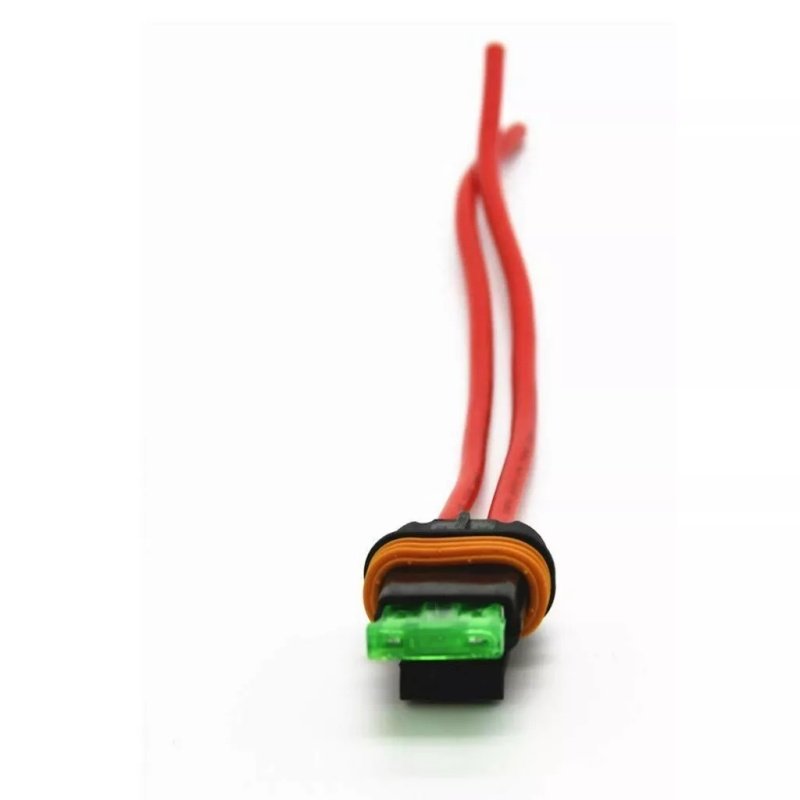 Standard Inline Fuse Holder Waterproof Blade Style ATO/ATC Holder Wiring Harness with Cover for Automotive UL1015/1007 10-22AWG