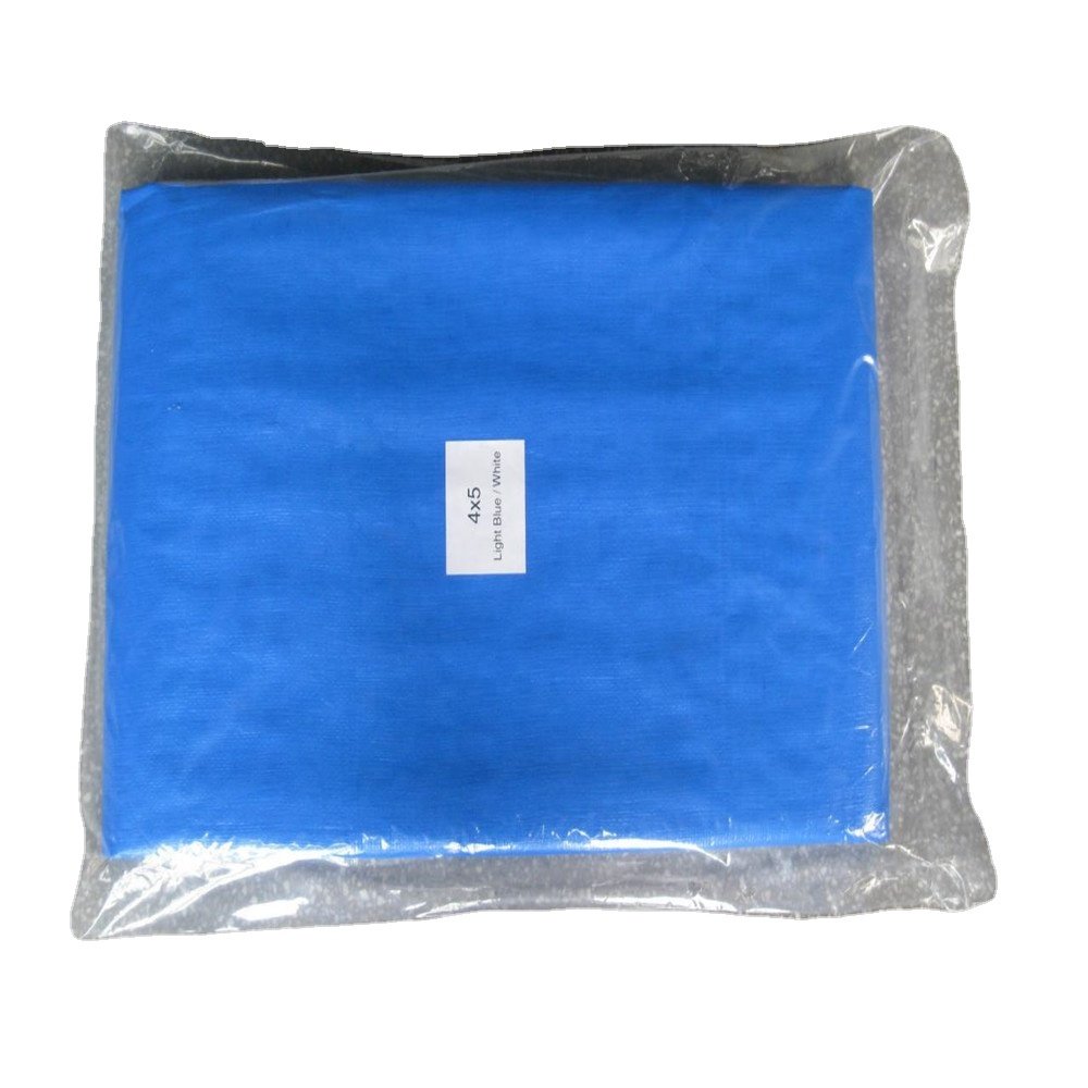 Million Waterproof Pe Tarpaulin for Truck and Boat Cover Blue Color Waterproof Tarpaulin Fabric