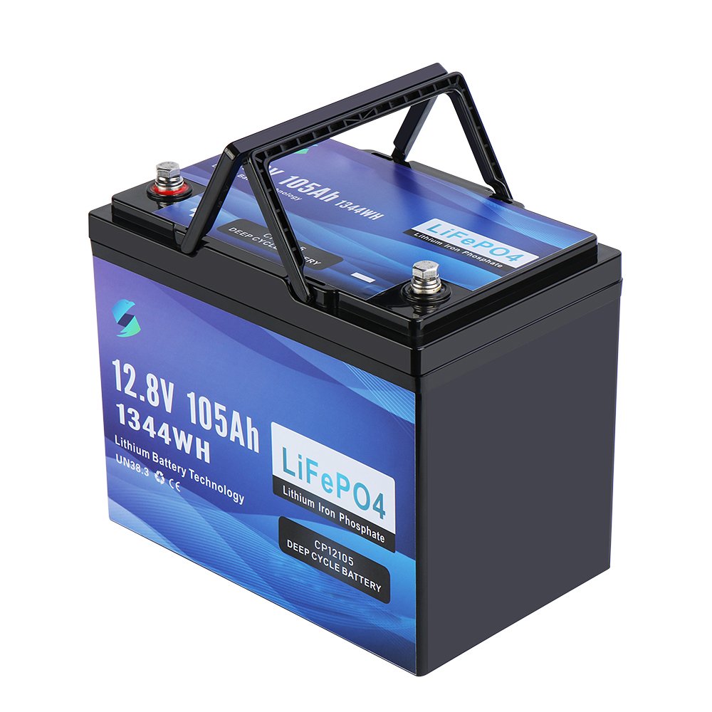 Easy to Open Battery Case Cover BT Monitoring Lithium Ion Battery 12V 100Ah LiFePO4 Battery