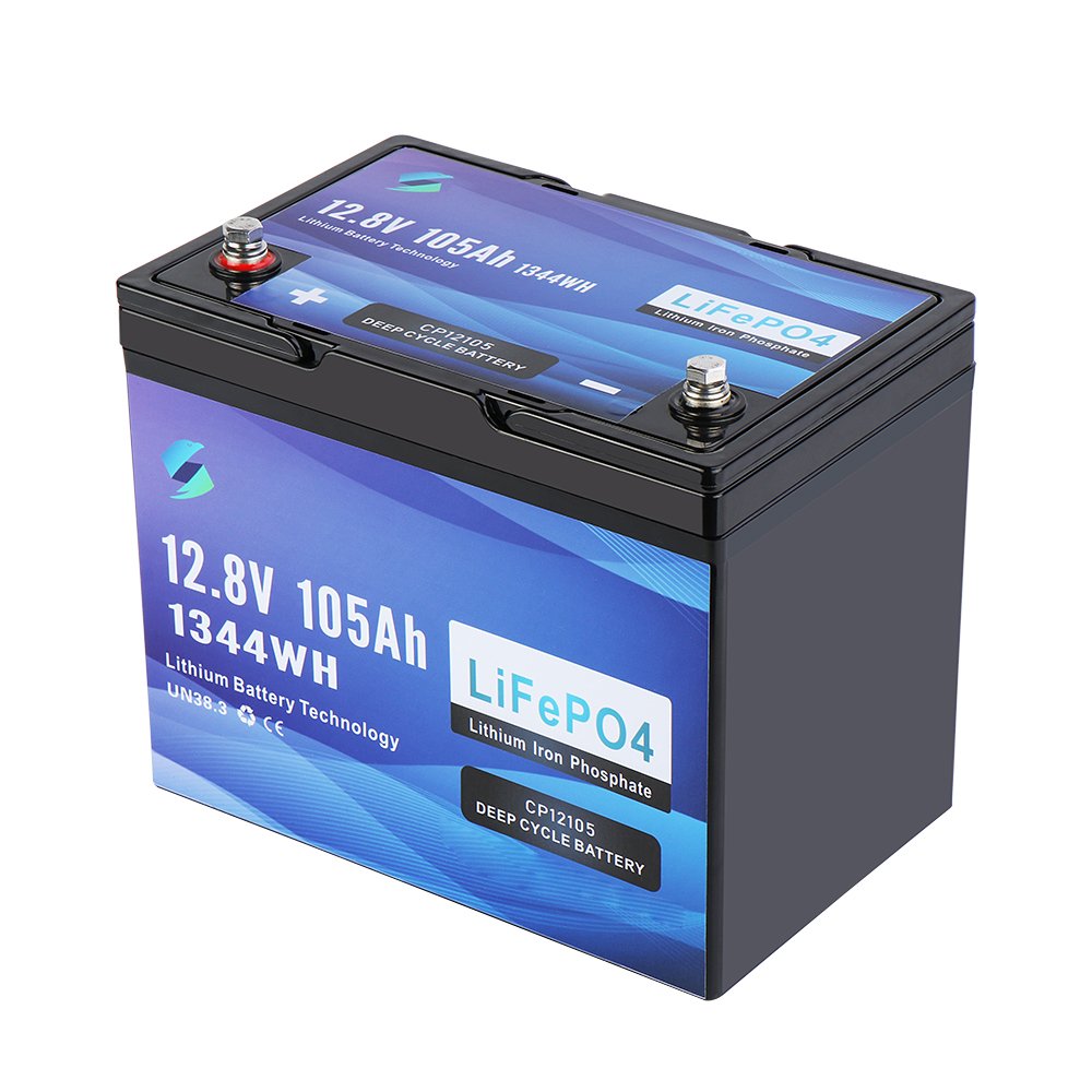 Easy to Open Battery Case Cover BT Monitoring Lithium Ion Battery 12V 100Ah LiFePO4 Battery