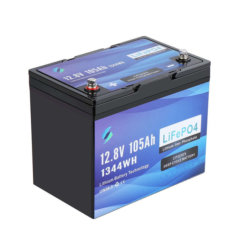 Easy to Open Battery Case Cover BT Monitoring Lithium Ion Battery 12V 100Ah LiFePO4 Battery