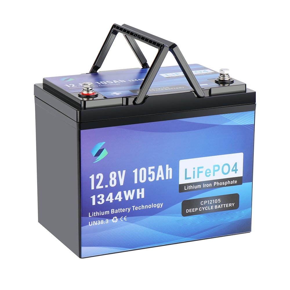 Easy to Open Battery Case Cover BT Monitoring Lithium Ion Battery 12V 100Ah LiFePO4 Battery