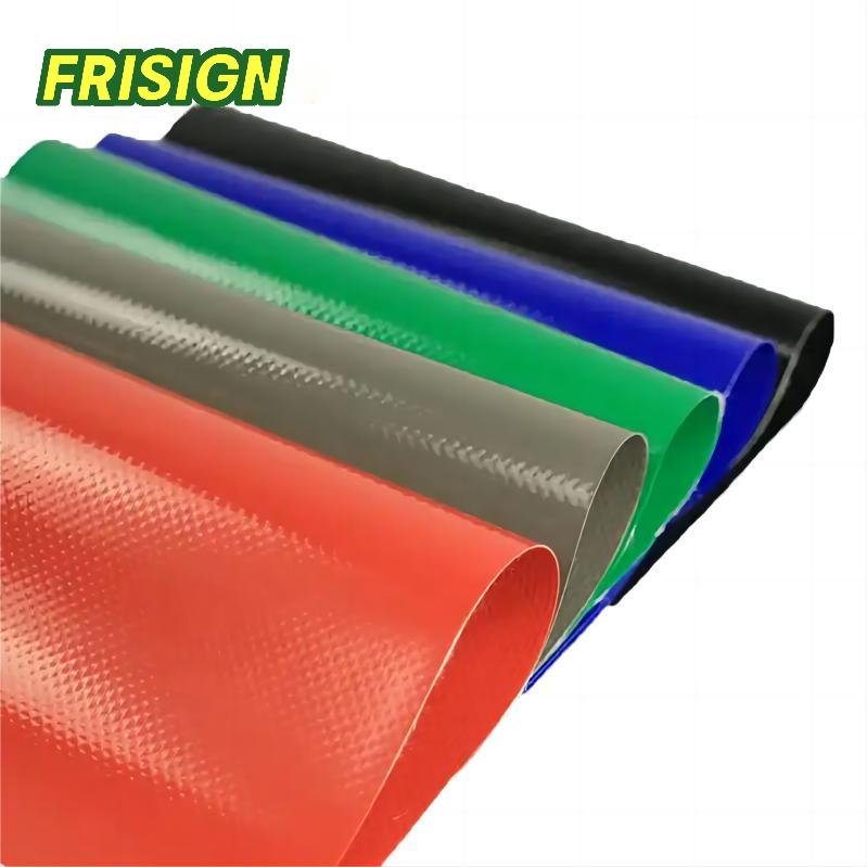 Heavy Duty Swimming Pool Liners Films Material Truck Cover Colorful PVC Polyester Coated Tarpaulin Roll