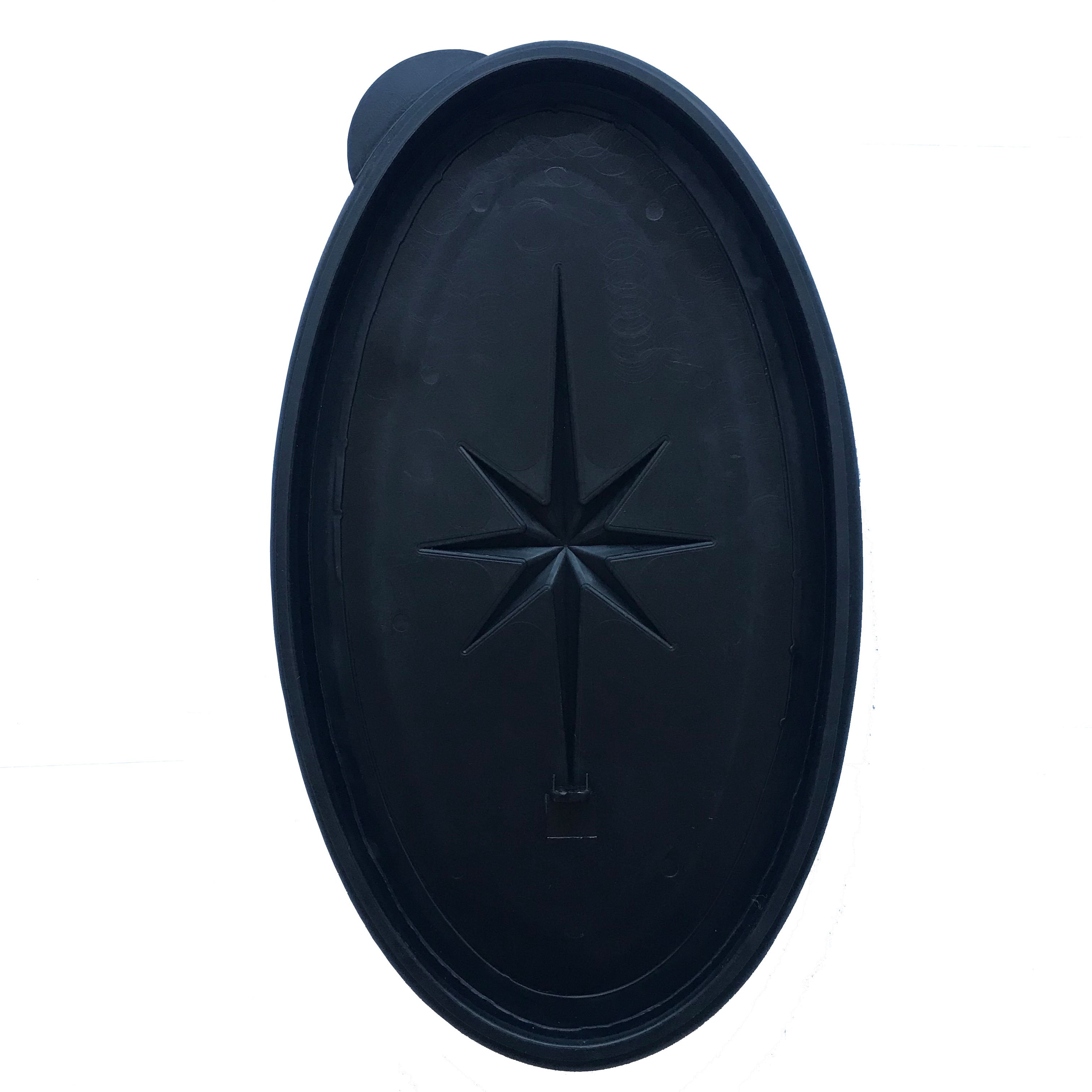 Kayak Ellipse Soft Pvc Deck Cover Plate Hatch