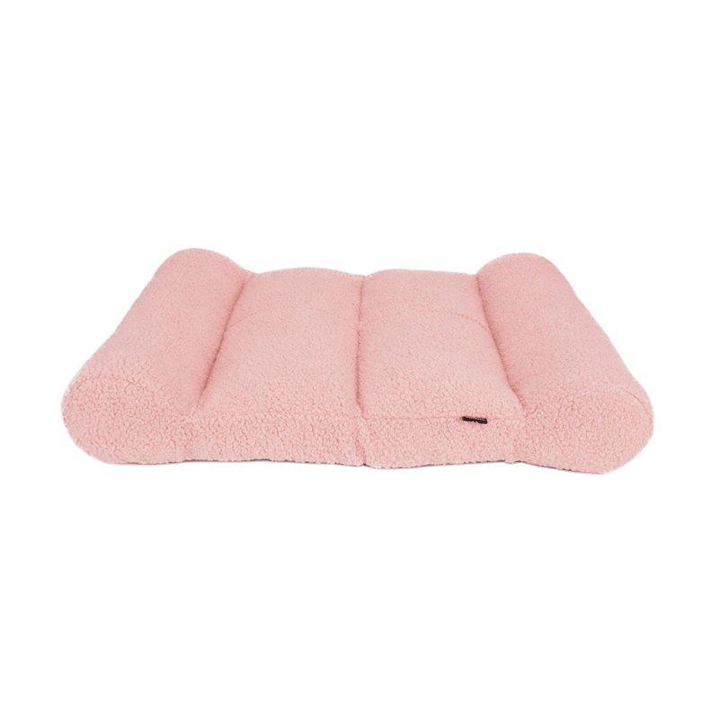 LS Peppy Buddies 2023 New Design Dog Mattress With Double Dog Pillows Sherpa Dog Sofa Beds
