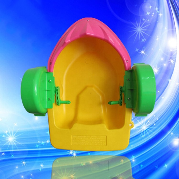 Commercial Kids or Family Size Summer Water Game Plastic Hand Paddle Rowing Boat Water Paddle Boats for Sale