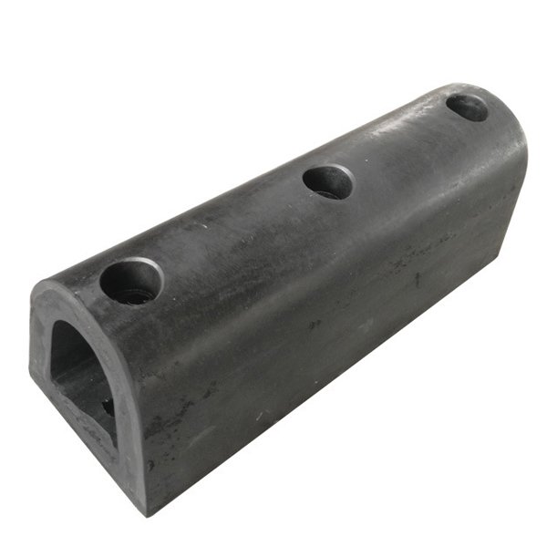 Cylindrical White Rubber Bumper Fender D Type Fender Boat Marine