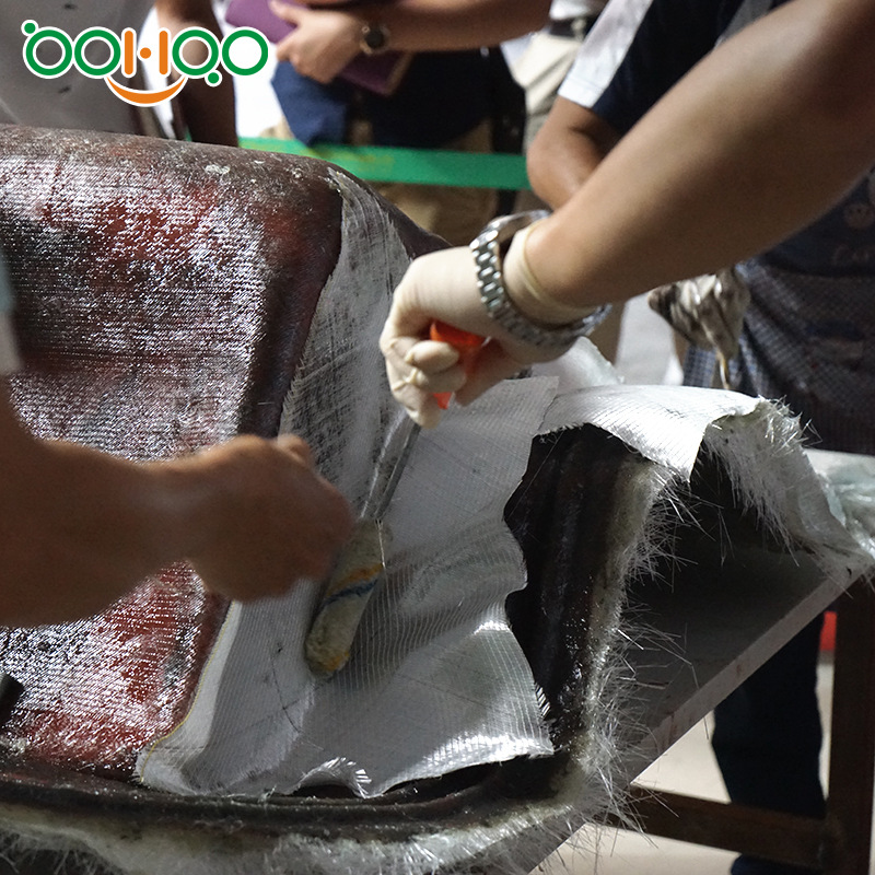 E-Glass Biaxial Fiberglass +/- 45 Degree Fabric for Boat Hull Building