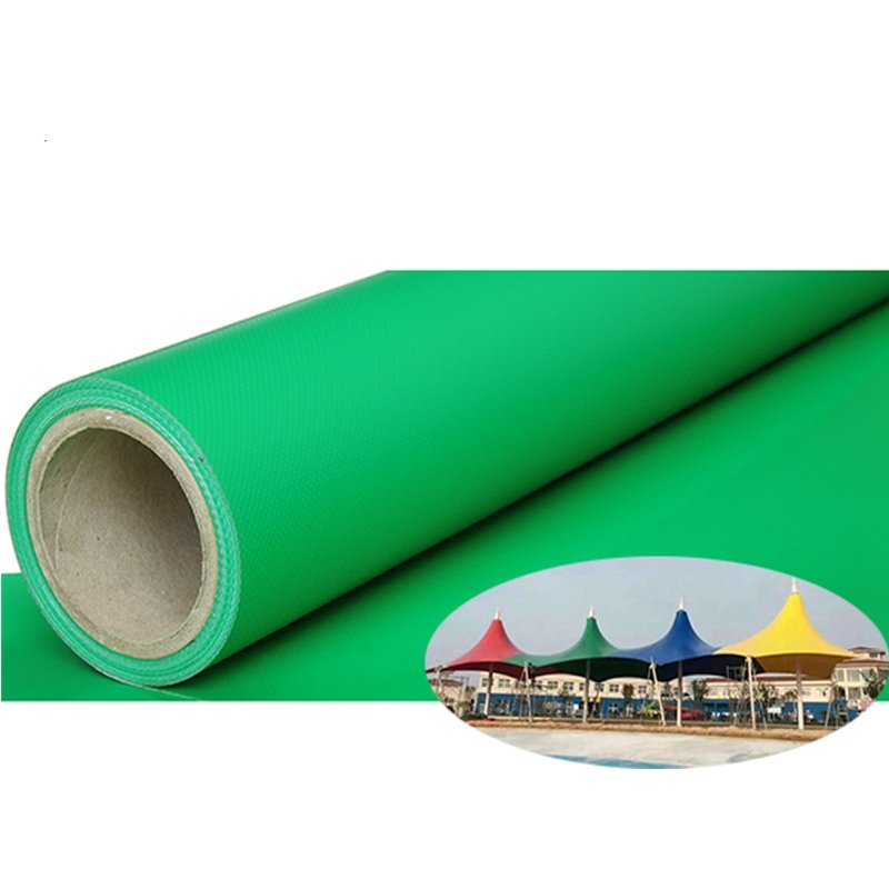 Pvc Coated Taprs 1100GSM Waterproof Awning Fabric Vinyl Laminated Polyester Tarpaulin