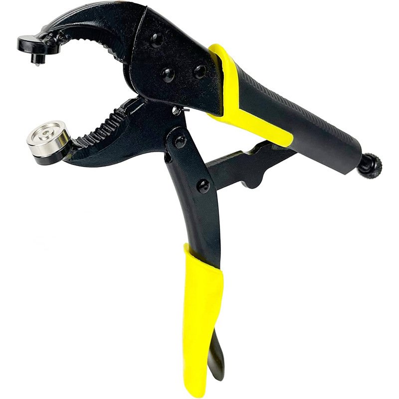 New Heavy Duty Buckle Fastener Pliers Screws Large White Buckle Kit Tool Boat Cover Canvas Adjustable Retainer,Stainless Snaps