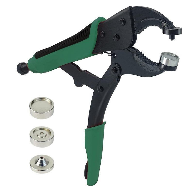 New Heavy Duty Buckle Fastener Pliers Screws Large White Buckle Kit Tool Boat Cover Canvas Adjustable Retainer,Stainless Snaps