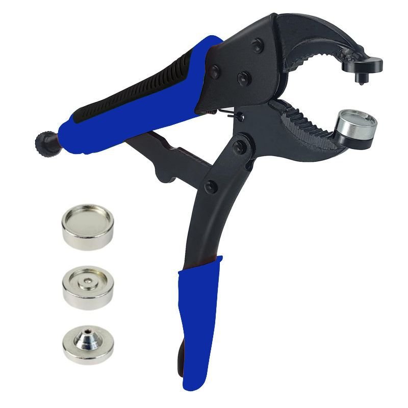 New Heavy Duty Buckle Fastener Pliers Screws Large White Buckle Kit Tool Boat Cover Canvas Adjustable Retainer,Stainless Snaps