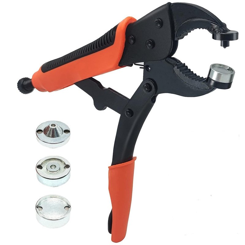 New Heavy Duty Buckle Fastener Pliers Screws Large White Buckle Kit Tool Boat Cover Canvas Adjustable Retainer,Stainless Snaps