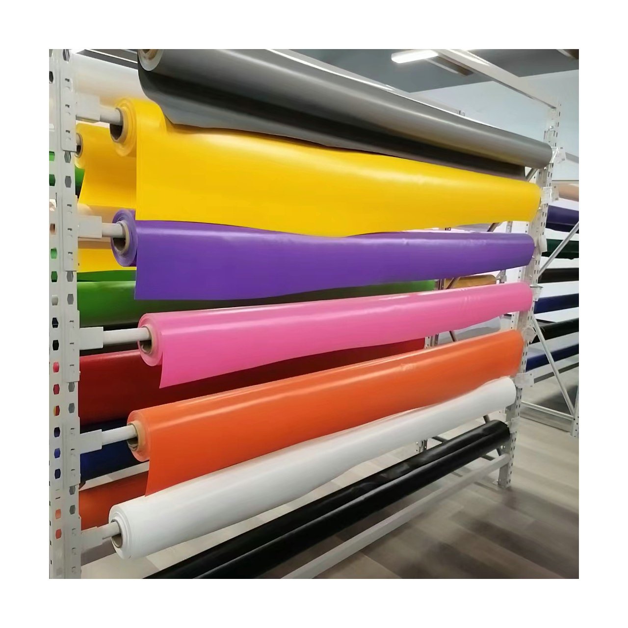 SIJIATEX Knife Coated PVC Tarpaulin Heavy Duty Tarpaulin Rolls Other Fabric Woven Plain Custom Size for Seamless Waterproof