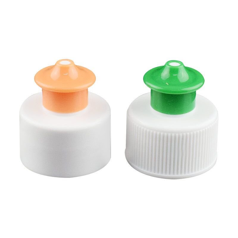 New Design Factory Supply Colorful PP Dish Soap Lid 20/24/28 Draw Cover Plastic Bottles with Flip Cap Bottle Cap Plastic