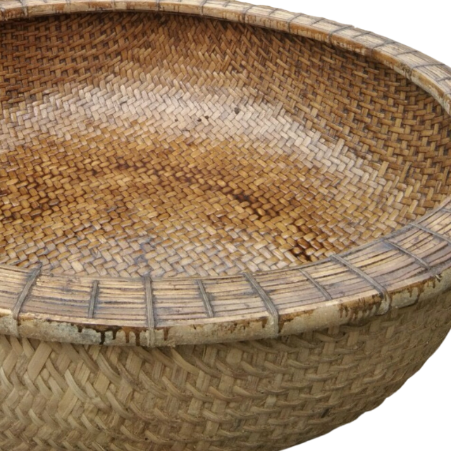 Vietnam Manufacturer's Fast Delivery Coracle Boat Single Lake Fishing Outdoor Rowing Competitive Price Wood Bamboo Entertainment