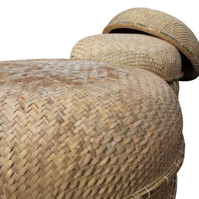 Vietnam Manufacturer's Fast Delivery Coracle Boat Single Lake Fishing Outdoor Rowing Competitive Price Wood Bamboo Entertainment