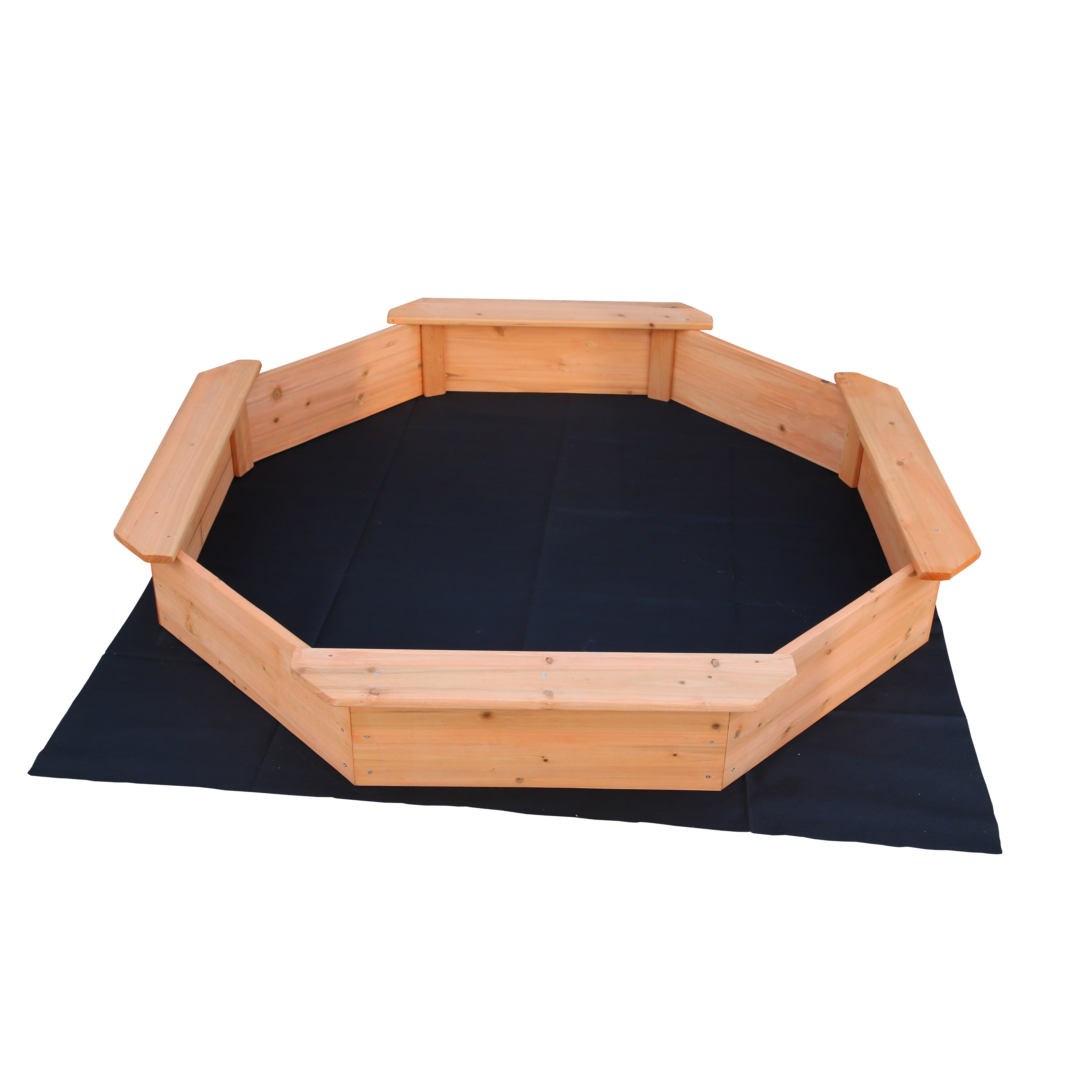 Waterproof Wooden Children Playhouse Kid Sandbox with Cover for Children