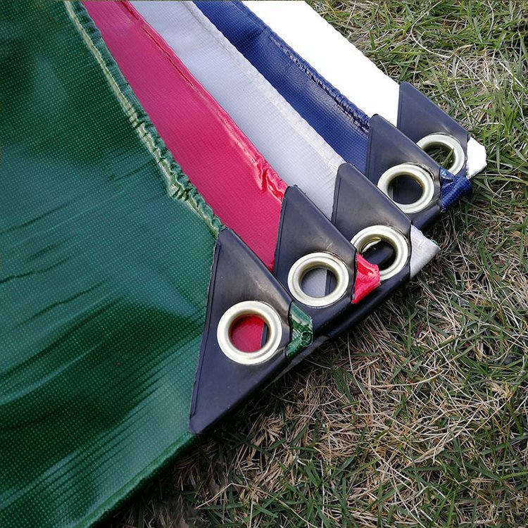 Thickened PVC Cargo Yard Cover Coated Plastic Tarpaulin Rainproof Truck Tarp