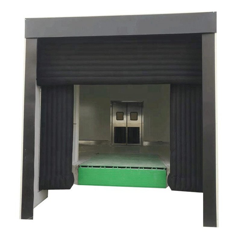 Modern 3400*3400MM PVC Inflatable Dock Seal Automatic Retractable Adjustable Loading Unloading Inflated Dock Shelters