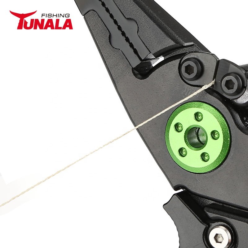 Aluminum Alloy Lure Fishing Tool Split Ring Cutter Remove Hook Fishing Scissors Multifunction Fishing Plier