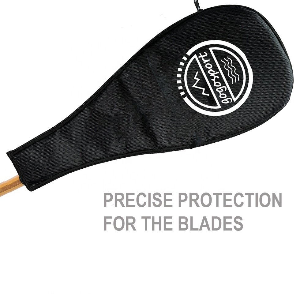Factory Direct Custom Oxford Fabric Black Bag Cover for SUP and Outrigger Canoe Paddle Blade