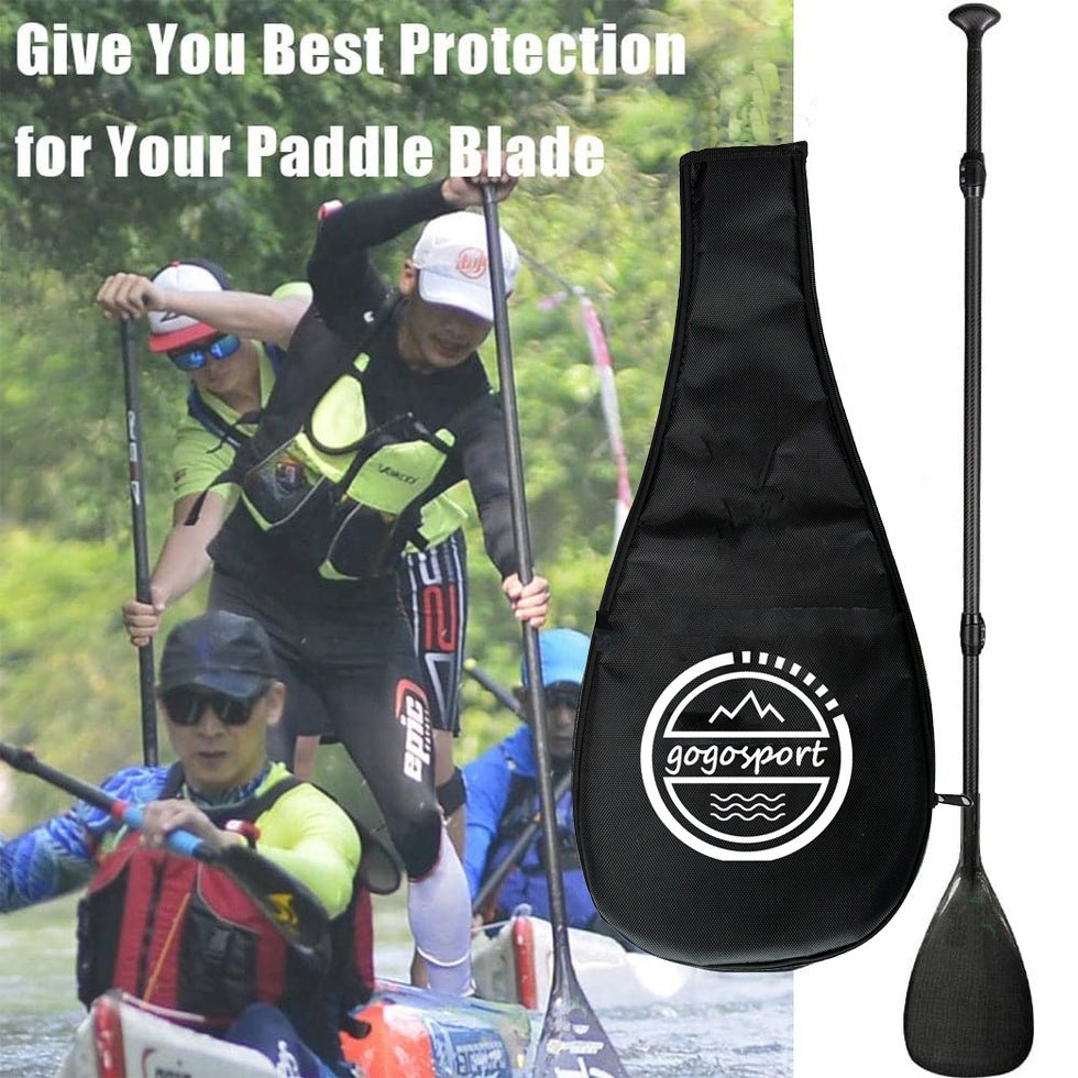 Factory Direct Custom Oxford Fabric Black Bag Cover for SUP and Outrigger Canoe Paddle Blade