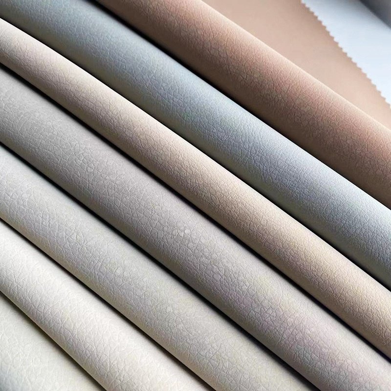 Stretchable Faux Leather Embossed Sofa Outdoor Furniture Car Yacht Boat Medical Garments Wear-Resisting Vinyl PU PVC for Bags