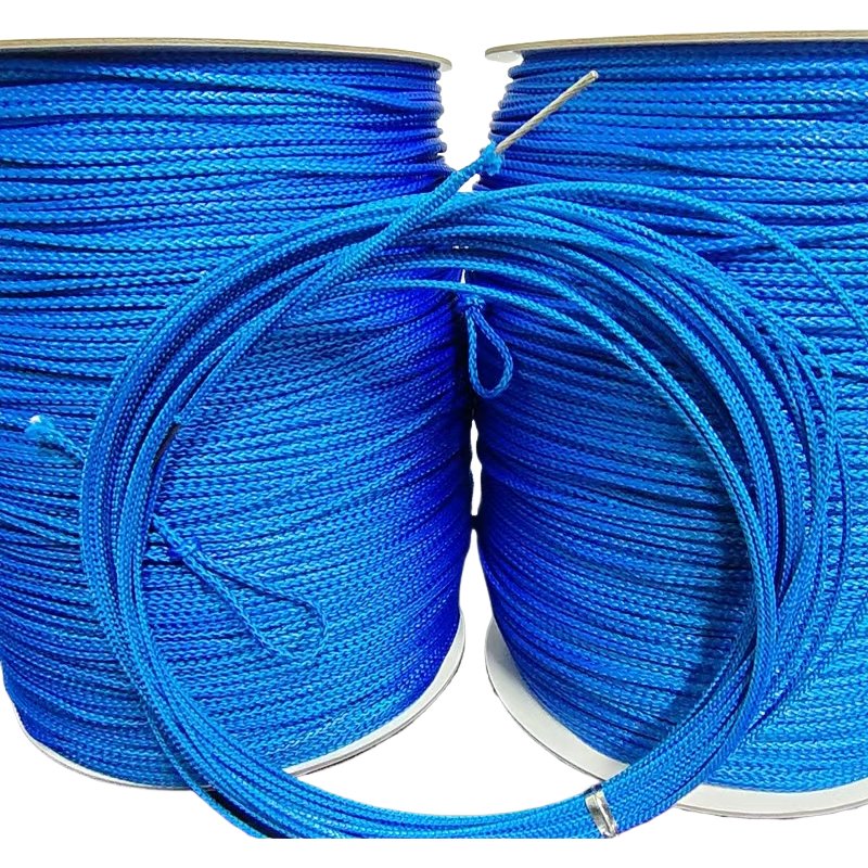 UHMWPE Cover Wrapped Wire Inner Core Jigging Assist Cord for FishingStiff Model UHMWPE Core With UHMWPE Jacket Line Spearfishing