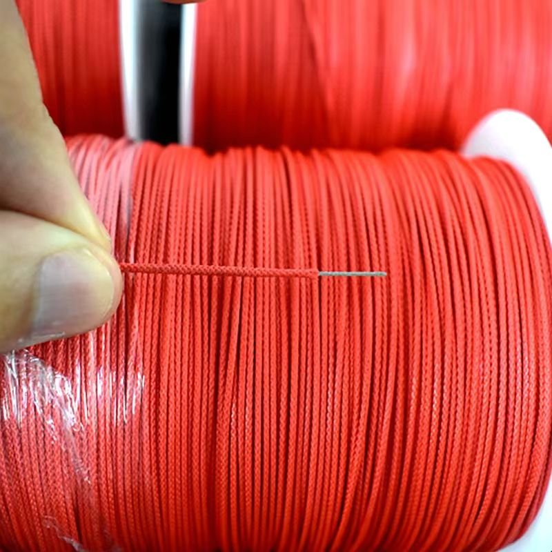 UHMWPE Cover Wrapped Wire Inner Core Jigging Assist Cord for FishingStiff Model UHMWPE Core With UHMWPE Jacket Line Spearfishing