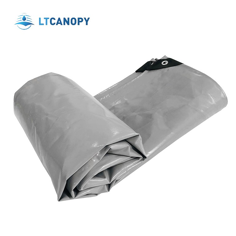 Litong Hot Selling Heavy Duty Waterproof Large Camping Tarp Outdoor Use 500gsm Pvc Laminated Tarpaulin Tent