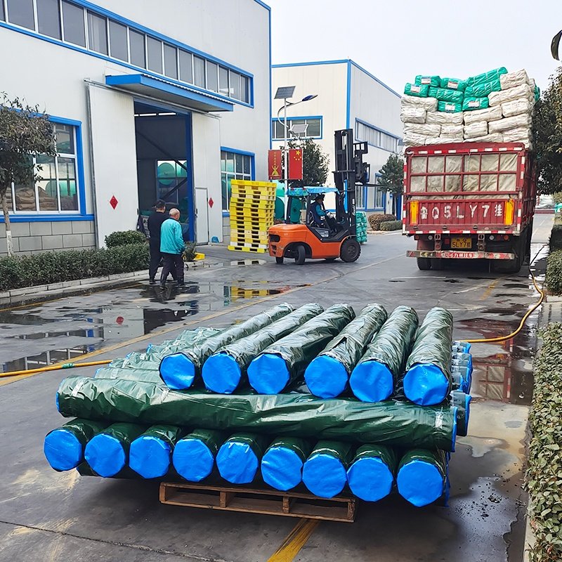 2M X 100M Pe Tarpaulin Roll Logo Print Waterproof Pe Tarp Ready Made Pe Tarpaulin