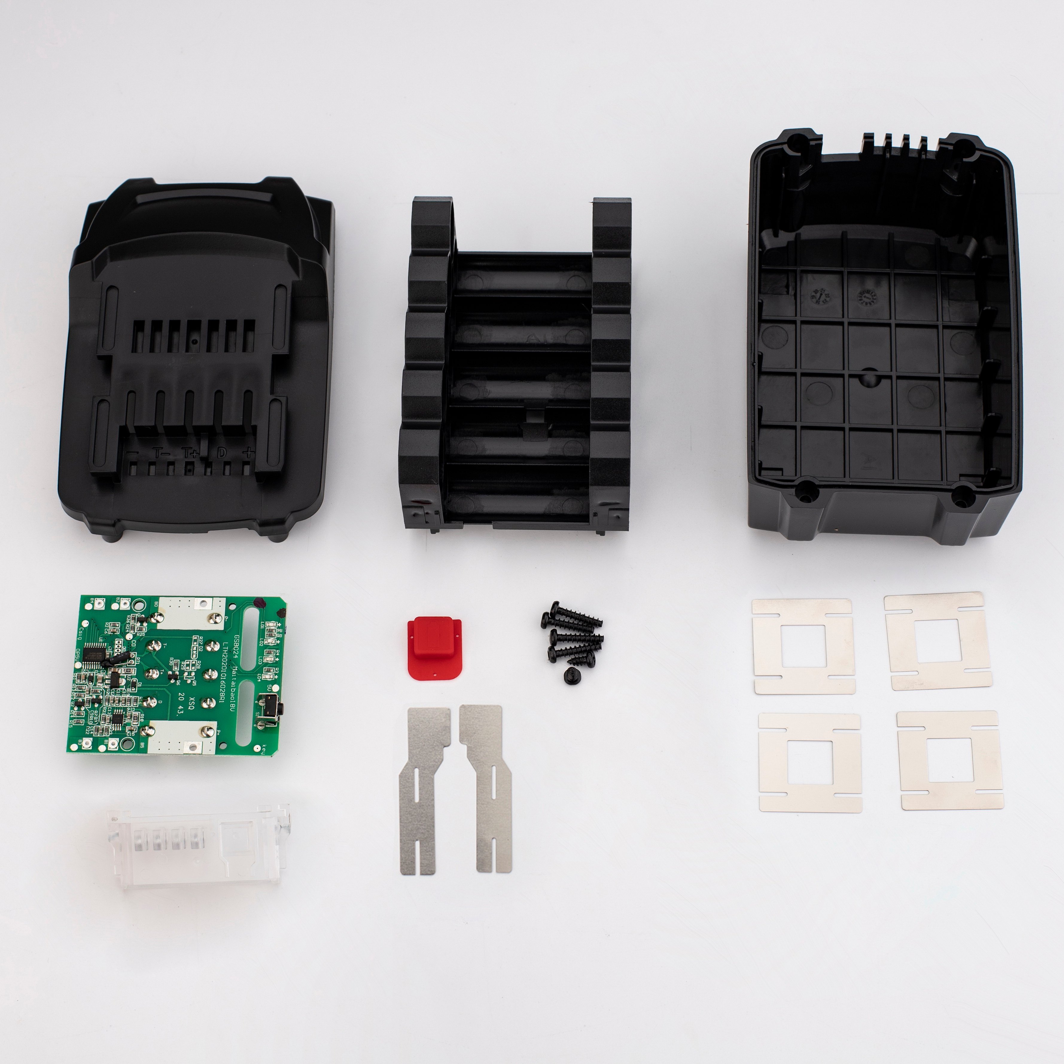 Factory Price METABO 18v 10 Cells 18650 Plastic case Plastic Housing Plastic Cover Bms 18V 6.0AH L1815R L1240 L1215